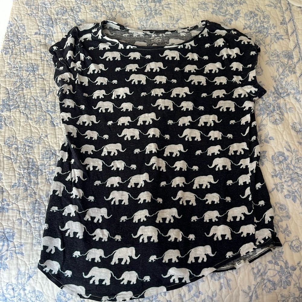 Cute loft elephant shirt